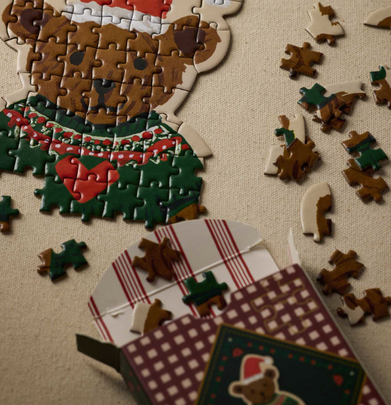 Beary Christmas Mini Holiday Jigsaw Puzzle