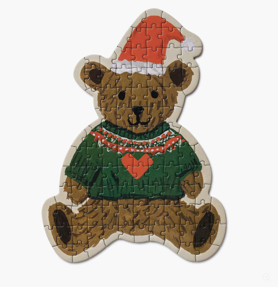 Beary Christmas Mini Holiday Jigsaw Puzzle