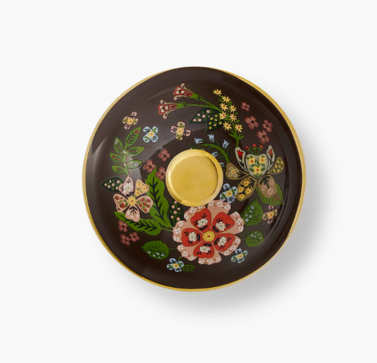 Gracie Round Porcelain Box