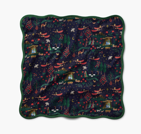 Nativity Cotton Napkin Set