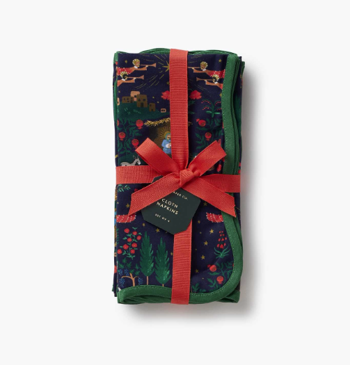 Nativity Cotton Napkin Set