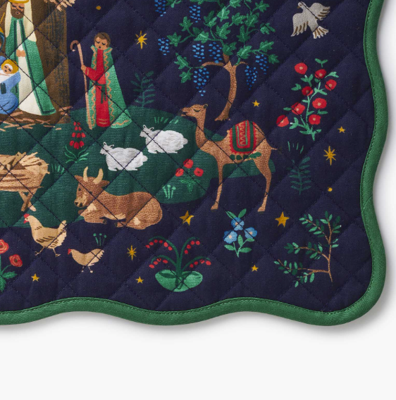 Nativity Cotton Placemat Set