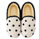 Women's Whimsy Cream Dots Snoozies