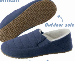 Men's Plush Quilted Premium Snoozies