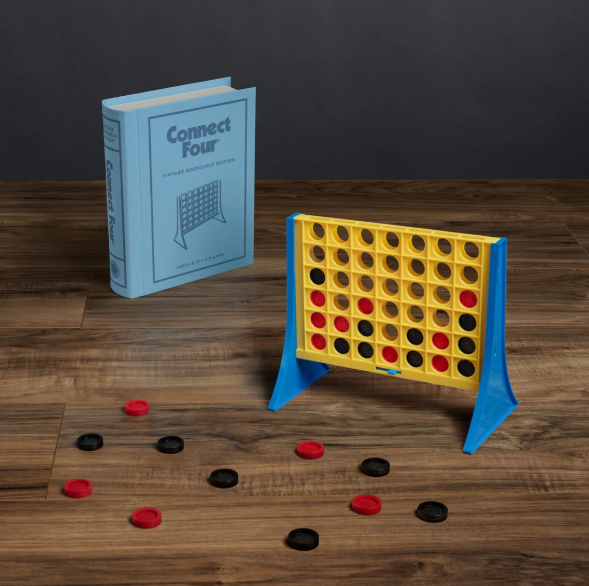 Connect Four Vintage Bookshelf Edition