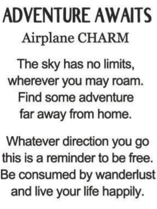 Adventure Awaits Charm