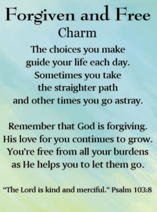 Forgiven and Free Charm