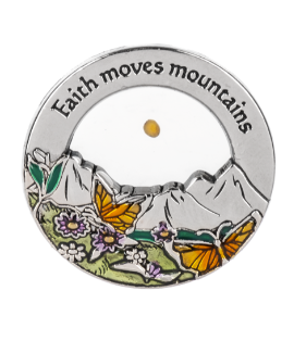 Faith Moves Mountains Charm