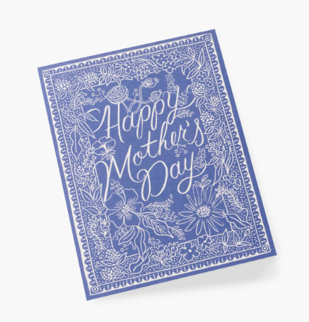 Delft Mother's Day Card Greeting Card
