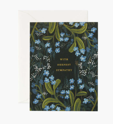 Sympathy Bouquet Bouquet Greeting Card