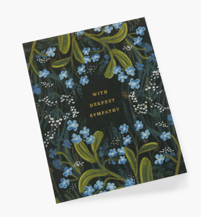 Sympathy Bouquet Bouquet Greeting Card