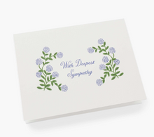 Hydrangea Sympathy Card Greeting Card