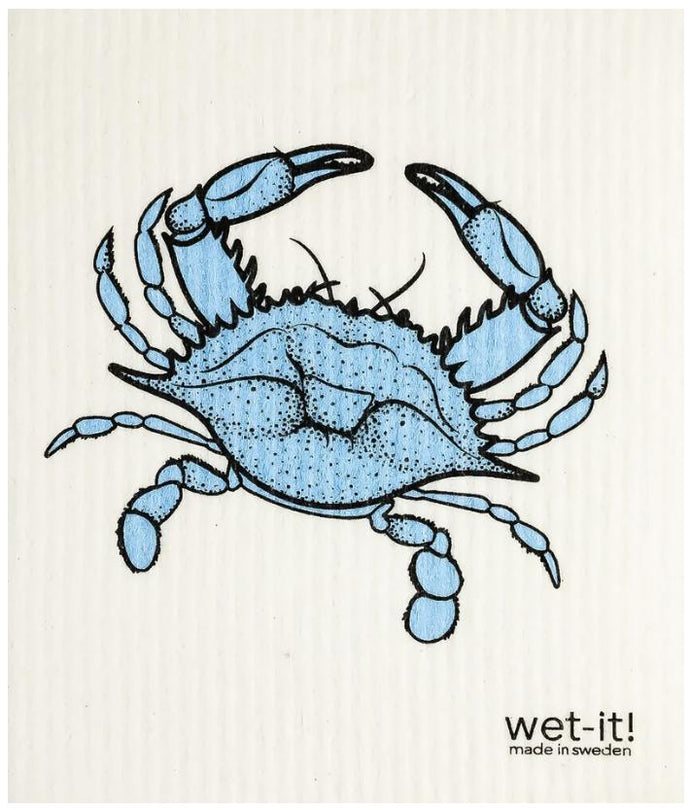 Blue Crab Swedish Cloth