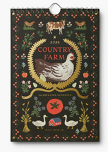 2026 Country Farm Kitchen Calendar (6x9)