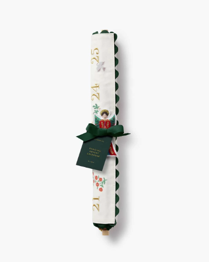 Embroidered Hanging Advent Calendar