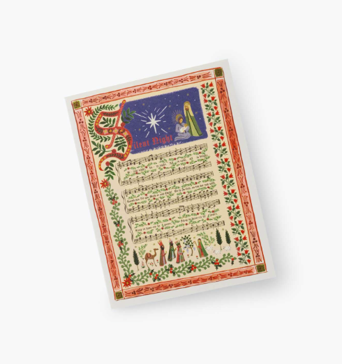 Silent Night Card