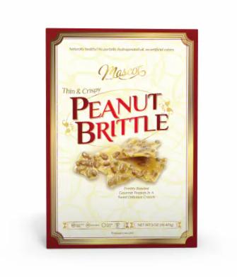 Mascot Pecan Company Peanut Brittle 5oz.