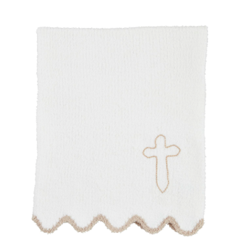 Cross Scallop Blanket