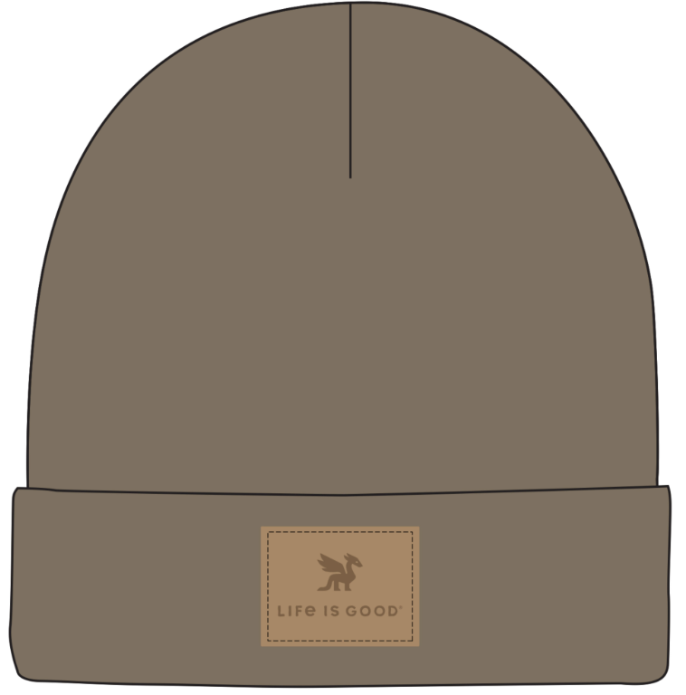 Adult Unisex Positive Lifestyle Dragon Cuff Beanie