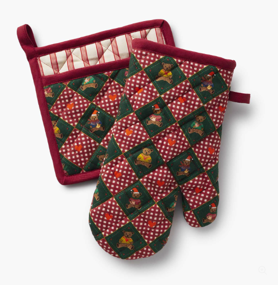 Beary Christmas Oven Mitt