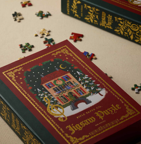 Christmas Carols Holiday Jigsaw Puzzle