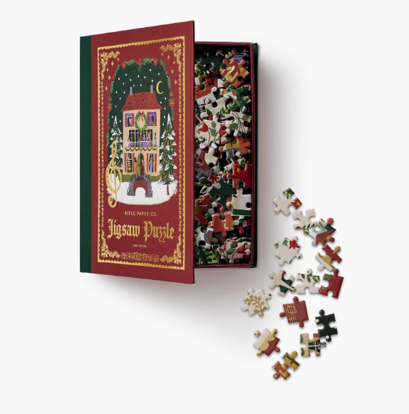 Christmas Carols Holiday Jigsaw Puzzle