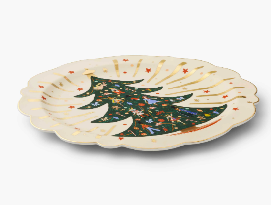 Rifle Paper Co. | Nutcracker Round Porcelain Serving Platter