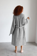 Snug Waffle Robe - Cloud Gray