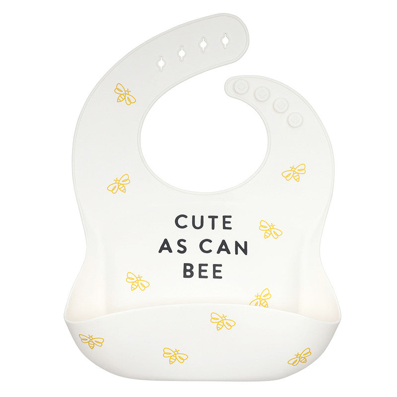 Silicone Bib - Bee