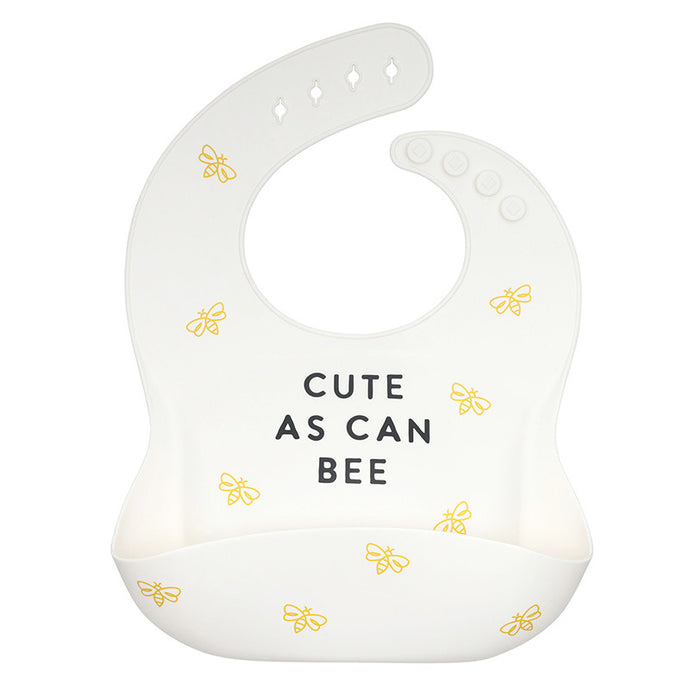 Silicone Bib - Bee