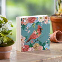 What She Shed Cardinal Sign Wood Block