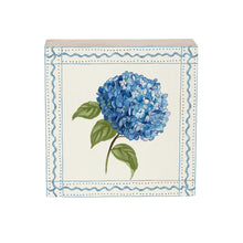VivaStyle Hydrangea Sign Wood Block