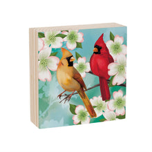 What She Shed Cardinal Sign Wood Block