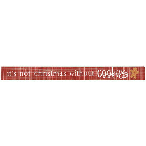 Christmas Without Cookies Shelf Talker