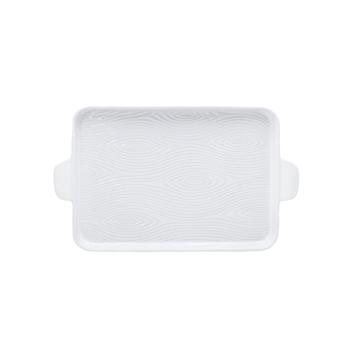 13 x 9 Platter - Woodland White