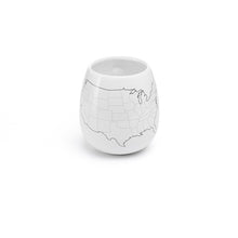 USA Map Colour In Mug