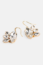 Whispers Jewel Burst Dangle Earring - Clear