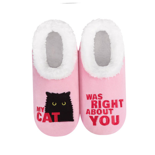 Snoozies | Womens My Cat Was Right About You Pairable