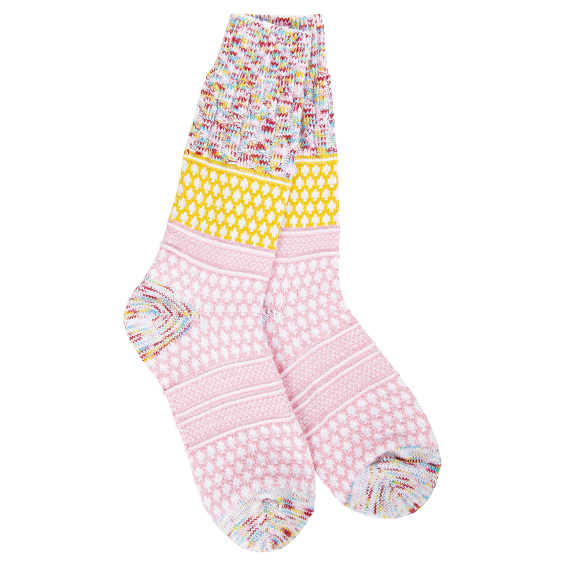 Gallery Textured Crew Whimsical Multi