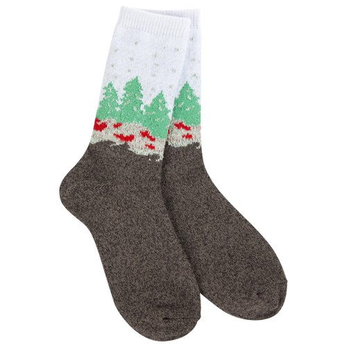 World Softest Socks | Holiday Mini Crew Wonderland Forest