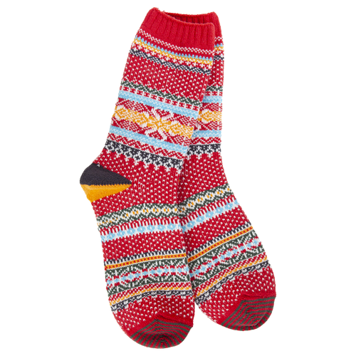 Holiday Seasonal Crew Red Multi