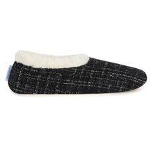 Snoozies | Sparkle Tweed Slipper With Memory Foam Sole