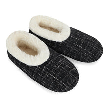 Snoozies | Sparkle Tweed Slipper With Memory Foam Sole