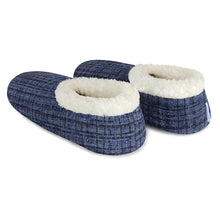 Snoozies | Sparkle Tweed Slipper With Memory Foam Sole