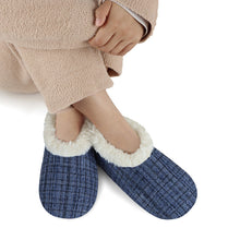 Snoozies | Sparkle Tweed Slipper With Memory Foam Sole