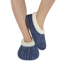 Snoozies | Sparkle Tweed Slipper With Memory Foam Sole