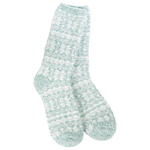 Winter Crew Fair Isle Green
