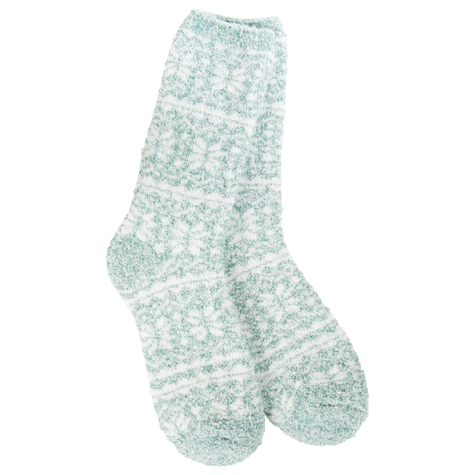Winter Crew Fair Isle Green