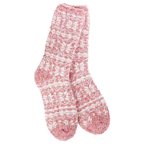 Winter Crew Fair Isle Red