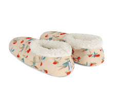 Snoozies | Floral Corduroy Slipper With Memory Foam Sole
